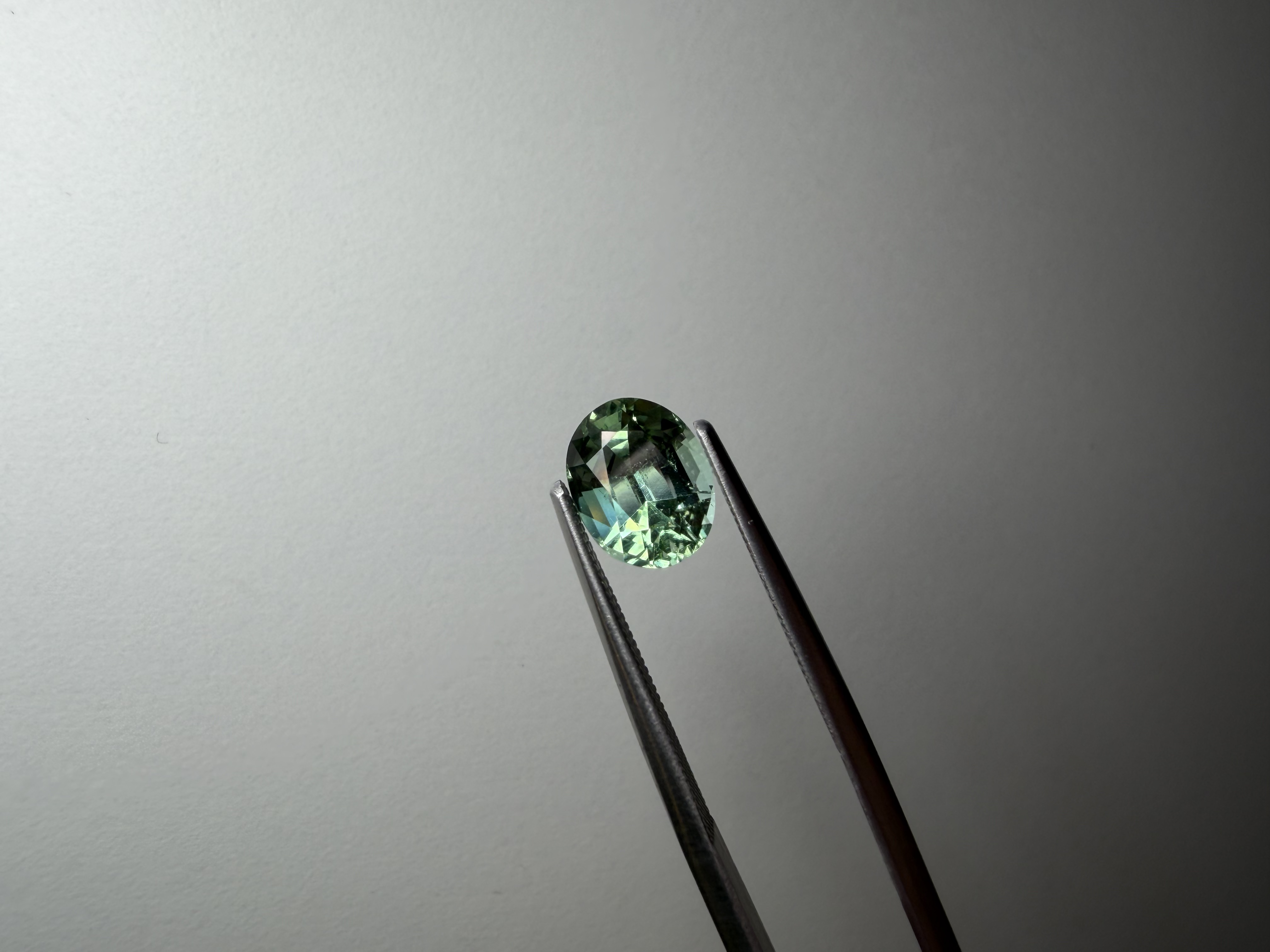 Mint green tourmaline